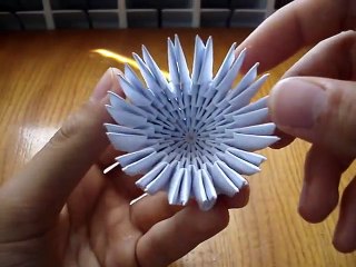How to make a 3D Origami Swan #2