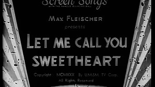 Betty Boop 1930 Sweetheart Ethel Merman classic cartoon cw2kPmAJLNM