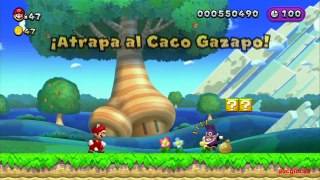 Guia New Super Mario Bros U 100% Mundo 2 - Dunas Pasteleras