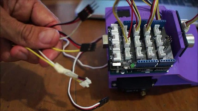 Montage robot robotique Polynésie fenua Papara arduino