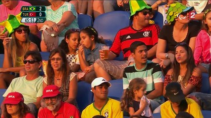 VIDEO. Football à 5 : Le vilain geste d'un turc contre un Brésilien