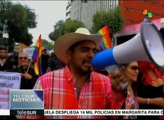 México: marchan para reivindicar sus derechos al matrimonio y adopción
