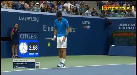 SPORTS WORLD US OPEN TENNIS 2016 MEN FINAL S.WAWRINKA VS N.D JOKOVICK PART7