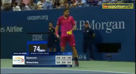 SPORTS WORLD US OPEN TENNIS 2016 MEN FINAL S.WAWRINKA VS N.D JOKOVICK PART8