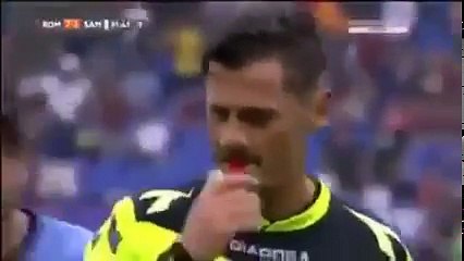 CARLO ZAMPA AL GOL DI TOTTI