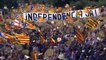 Milhares de separatistas vão às ruas na Catalunha