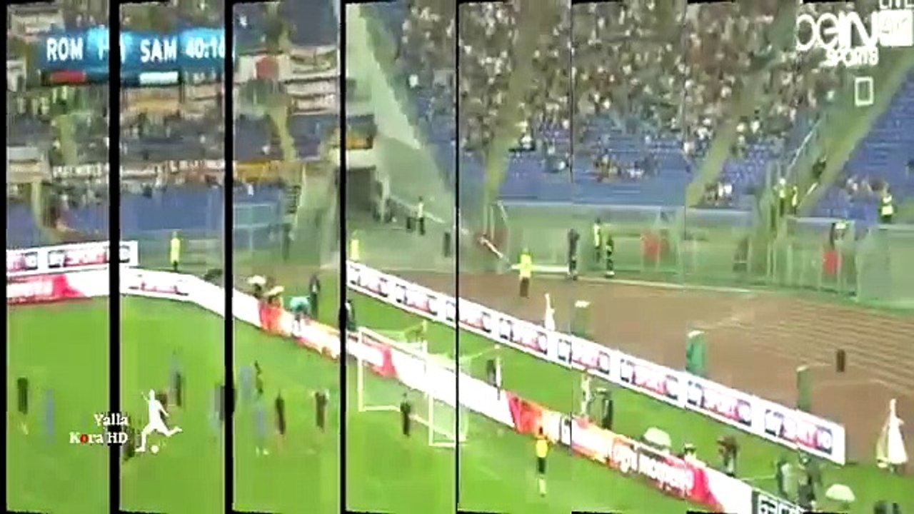 اهداف مباراة روما وسامبدوريا (3-2)- اهداف كاملة -[2016-09-11]-
