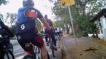 Grande  pedal solidário, Mega pedal solidário, 92 amigos, trilhas de  48 km, Bike Soul SL 129, 24v, Taubike,  Caçapava, Taubaté, Setembro de 2016