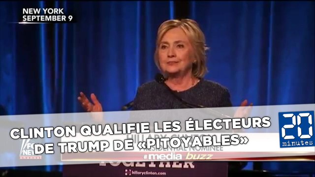 Clinton qualifie les électeurs de Trump de «pitoyables»