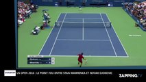 US Open 2016 : Stan Wawrinka bat Novak Djokovic, revivez le point fou de la finale (Vidéo)