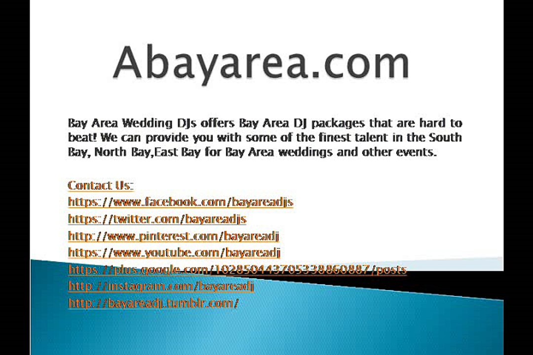 Bay Area DJ - Abayarea.com