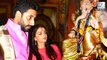 Aishwarya & Abhishek Bachchan Perform Ganesh Aarti Together