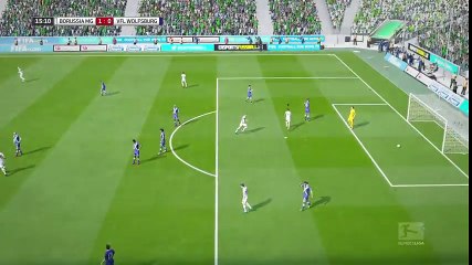 But de Mahmoud Dahoud avec le Borussia M' Gladbach