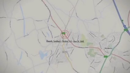 Real UFO Cheshire - Man Films UFO Next to Small Plane