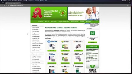 Apotheke rezeptfrei bei der Sie ohne rezept Online kaufen