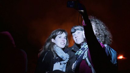 La Réunion: éruption la nuit du Piton de la Fournaise