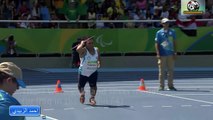 البطل العراقي كوفان عبد الرحيم يحصل على ذهبية رمي الرمح في البارالمبياد ريو 2016