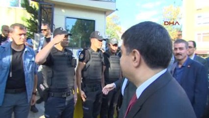 Erdoğan Polis Merkezini Ziyaret Etti