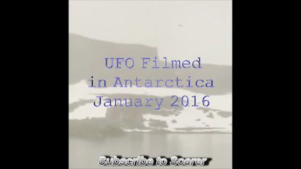 UFO Filmed in Antarctica January 2016