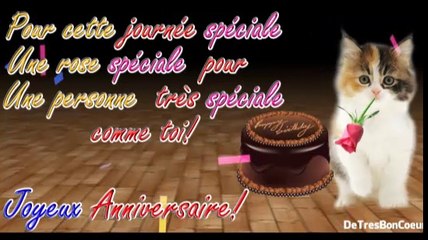 Carte d'anniversaire