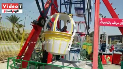بالفيديو.. ساحات لركوب الدراجات وألعاب ترفيهية فى الفسطاط احتفالا بالعيد