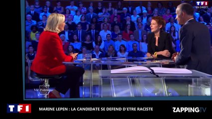 Présidentielles 2017 : Marine Le Pen se défend d'être raciste (vidéo)