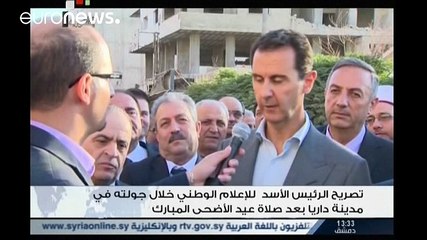Assad: "Wir sind entschlossen, Syrien von den Terroristen zurückzuerobern"