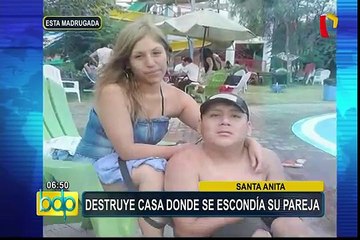 Santa Anita: sujeto agrede a familia que intentó defender a mujer maltratada