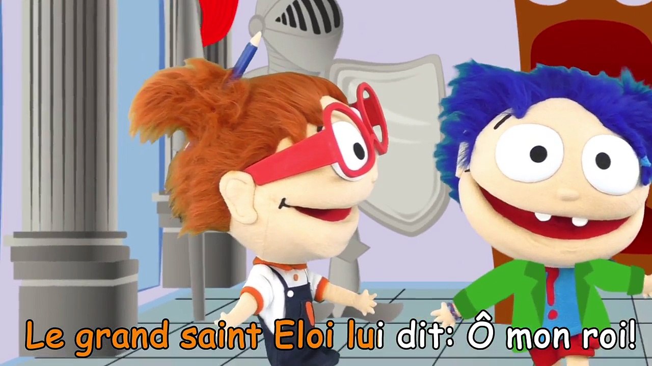 ROI DAGOBERT chanson – comptines pour bebe en français avec paroles – Apprendrez chanter avec nous – chanson enfantine – learn singing in french