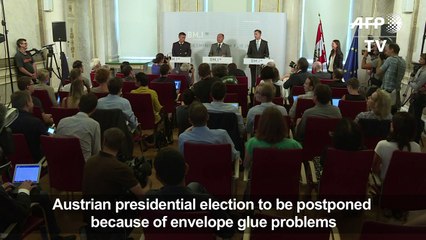 Austrian presidential election to be postponed