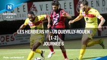 J6 : Les Herbiers VF - US Quevilly-Rouen Métropole (1-2), le résumé