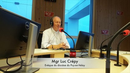 Mgr Luc Crépy, le Puy-en-Velay