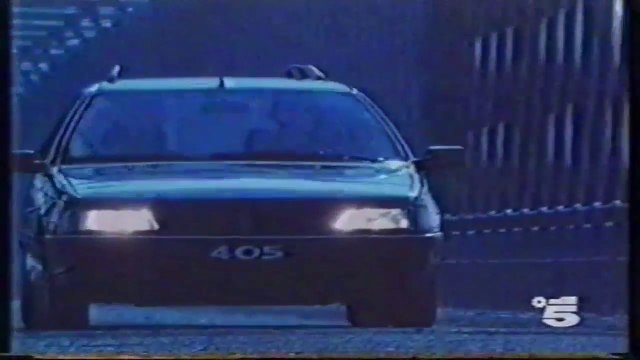 peugeot 405 station wagon spot (1988)