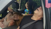 Ohio police post disturbing photos of couple with child, both passed out from drug overdose
