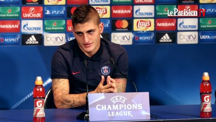 PSG - Arsenal. Verratti : « On est là pour gagner, mais c'est difficile »