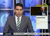 Encuesta indica que 46.2% de los argentinos rechazan gestión del pdte.