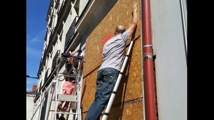 Loi travail : les banques nantaises se barricadent