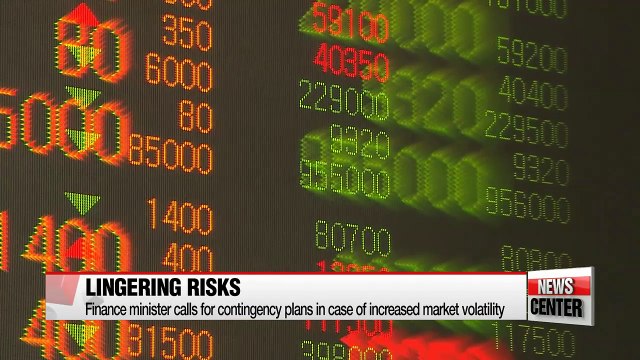 Korea's finance minister calls for close monitoring of financial market