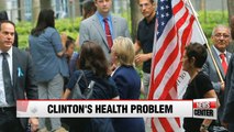 Hillary Clinton's health concerns rise as variable in U.S. Presidential election