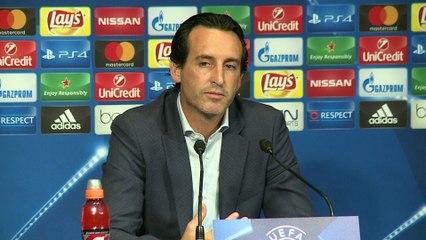 Conf de presse d' U. EMERY avant le match d'Arsenal