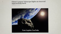 China Telescope Discovers Doomsday Earth Killer Asteroid.