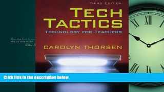 Popular Book Tech Tactics: Technology for Teachers (3rd Edition)