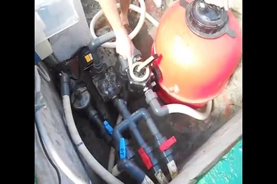 Nettoyage filtre sable piscine