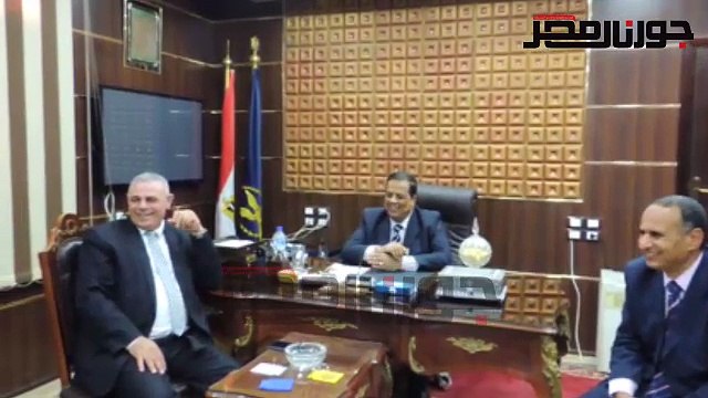 مدير أمن كفر الشيخ يتلقي التهاني بالعيد من رجال الكنيسة والقيادات التنفيذية