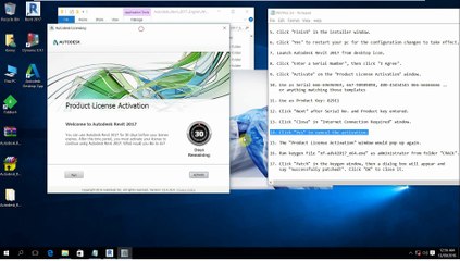 Autodesk Revit 2017 in Win10