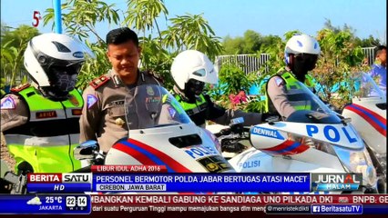 Download Video: Polda Jabar Terjunkan Tim Bermotor Urai Kemacetan