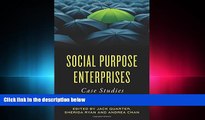behold  Social Purpose Enterprises: Case Studies for Social Change