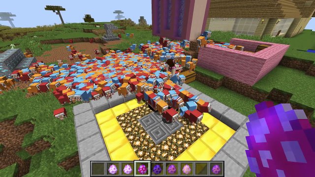 Minecraft Game: IT'S JUST A PRANK BRO! (SHEEP FOUNTAIN, FAKE DIAMONDS, & TELEPORT DIRT) Custom Command