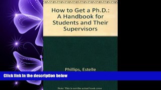 different   HOW TO GET PHD - SEE 2ED