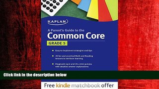 Online eBook Parent s Guide to the Common Core: 5th Grade